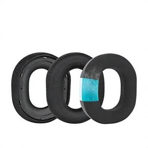 Coussinets d'oreille de remplacement pour Razer BlackShark V3 Pro, conception à boucle, tissu en maille de gel rafraîchissant doux et confortable - Product Image 1