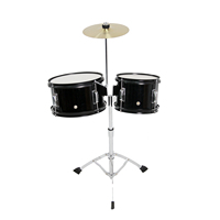 Support OEM/ODM d'usine chinoise : Double caisse claire 8+10 pouces avec cymbale et support