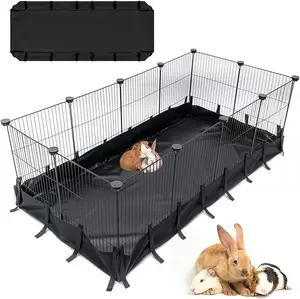 热销动物大型兔子饲养宠物笼和宠物饲养用小型宠物栖息地笼