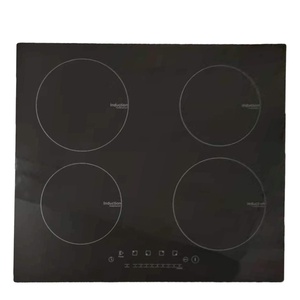 Table de cuisson à 4 brûleurs avec commande coulissante, four intelligent, <span class=keywords><strong>wok</strong></span> électrique, plaques à induction encastrables LF-I4-01 - Product Image 1