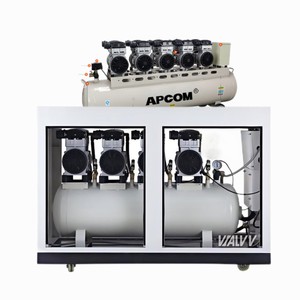 Cost Effective Oil Lubricated Scroll Air <b>Compressor</b> Small Size Easy Installation Silent Rotary Air Pump For <b>Mini</b> Workshop Hobby - Product Image 2