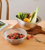 304 RVS handmatige multifunctionele groente- en fruitsnijder, aardappel- en rijstafwasbak, duurzame fruitwasser