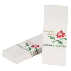 Asciugamano monouso in feltro di lino per gli ospiti asciugamani di carta tovaglioli morbidi e assorbenti tovaglioli airlosi personalizzati per banchetti e matrimoni