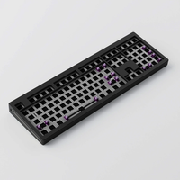 Kit DIY Akko MonsGeek M5W, clavier sans fil personnalisé à 108 touches, aluminium, barebones, joint d'étanchéité