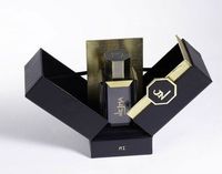 Scatola di Lusso Personalizzata per Profumo con Goffratura e Laminazione Opaca, Riciclabile, in Cartone Rigido con Cassetto per Crema Viso