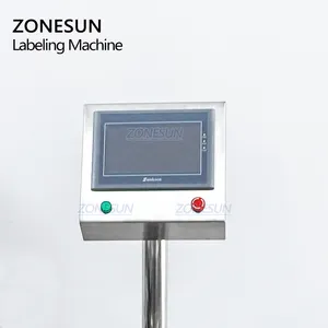 ZONESUN ZS-TB831 Conteneur Automatique Adhésif Boîte Machines D'étiquetage Automatique Autocollant Pour Surface Plane