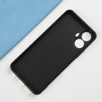 Coque de téléphone en silicone mat pour TCL K70 NxtPaper, coque arrière en TPU noir, étuis pour téléphones portables
