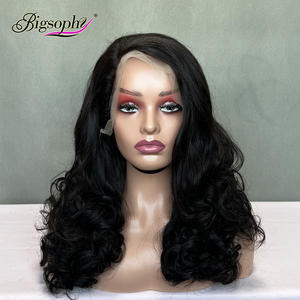 Perruques bouclées élastiques 13x4 SDD de 16 pouces pour femmes noires, sans perte de cheveux, perruques modernes bouclées - Product Image 2