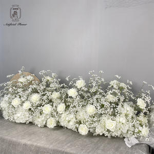 Arreglo DE BODA Flor de tierra Flor artificial Guirnalda Mesa Flor Corredor para la venta - Product Image 1