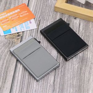 กล่องใส่บัตรโลหะขนาดเล็กป้องกัน RFID แบบป๊อปอัพ พร้อมที่เก็บเงินสดและบัตรแบบติดด้วยตัวเอง สำหรับผู้ชายและผู้หญิง - Product Image 3