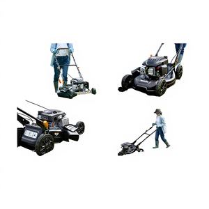 Tondeuse à gazon autotractée 170cc en promotion, lame en acier, largeur de coupe 530mm, 3.0kW, métal japonais d'origine, faible coût - Product Image 1