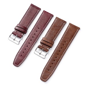 Correa de Reloj Lionorm de Cuero Genuino de Lujo con Liberación Rápida de 20mm 22mm para <span class=keywords><strong>Huawei</strong></span> <span class=keywords><strong>GT2</strong></span> GT3 Samsung, Brazalete de Repuesto - Product Image 6