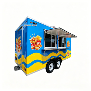 Remolque de postres con certificación CE DOT, equipo completo ODM para comida rápida personalizada, venta ambulante de helados suaves, cocina móvil. - Product Image 6