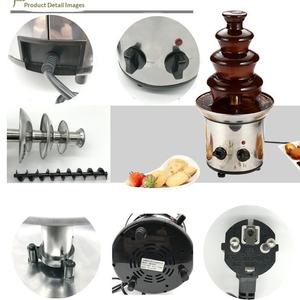 <span class=keywords><strong>Fontaine</strong></span> à <span class=keywords><strong>chocolat</strong></span> électrique en acier inoxydable à trois niveaux, directement de l'usine, idéale pour les hôtels et les maisons - Product Image 4