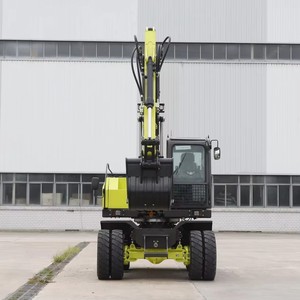 Trung Quốc Giá tốt nhất điện 12 tấn Mini Wheel máy xúc jgm912e với cao đào điện và mang cho xây dựng New - Product Image 3