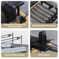 Équipement de lit de noyau de Machine de réformateur de Pilates d'alliage d'aluminium de SANDAN pour l'application de corps de Yoga et de Pilates en vente