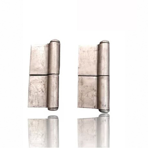 Bisagra de ventana de puerta con forma de bandera de acero inoxidable de alta resistencia desmontable soldada moderna Industrial SUS bisagra de limpieza de bisagra a tope suelta - Product Image 6