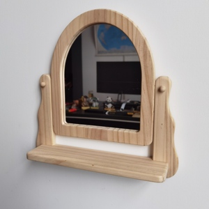 Vườn ươm tường trang trí nội thất bằng gỗ khung Acrylic tường gương nhiều sử dụng trang trí tường gương với Kệ thiết kế dễ thương cho trẻ em phòng - Product Image 2