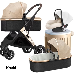 <span class=keywords><strong>Poussette</strong></span> bébé tout-terrain multifonctionnelle légère et réversible JXB hautement recommandée pour les enfants de 0 à 3 ans - Product Image 4