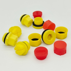 Phích Cắm Ren Bằng Nhựa Hệ Mét Imperial Mỹ Phích Cắm Cổng Có Vòng Chữ O Chống Bụi - Product Image 6