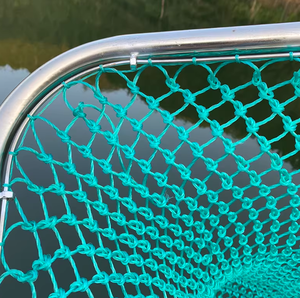 Épuisette en maille d'acier inoxydable OEM Tackle Factory - <span class=keywords><strong>Manche</strong></span> ultra-résistant et épaissi pour la pêche en mer à petite échelle - Product Image 2