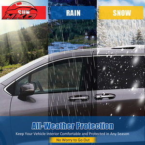 Viseras Acrílicas para Ventanas de Toyota Sienna 21-25, Deflectores de Lluvia Integrados en el Canal - Product Image 3