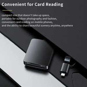 Lector <span class=keywords><strong>de</strong></span> Tarjetas USB 3.2 Cuatro en Uno - Lector Multifuncional <span class=keywords><strong>de</strong></span> Alta Velocidad para Leer Tarjetas SD/TF/CF/MS en el Mismo Dispositivo - Product Image 5