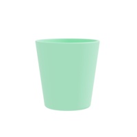 Tasse d'entraînement en silicone sans BPA d'usine de silicone pour les bébés de 6 mois et plus, 4 fl. Oz Petite tasse ouverte pour nourrissons