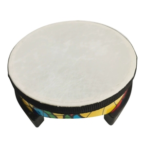 Wholesale Colorful Mosaic Painted Floor Hand <b>Drum</b> With Plastic Support Feet Orff Percussion Instrument For Kids Performance - Product Image 4