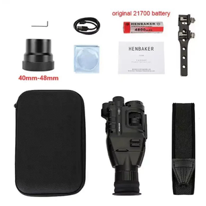 HENBAKER HD Digital visión nocturna alcance a todo Color infrarrojo Monocular 1000m rango para caza observación de Vida Silvestre todos los accesorios - Product Image 6