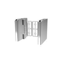 Barrière pivotante en acier inoxydable 304 avec vérification par empreinte digitale, système de contrôle d'accès pour tourniquet piétonnier pour maternelle
