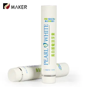 Professional Factory Sales ABL Uae 150Ml Cosmetic Empty Tubes For Cosmetics Soft Tube Flat Oval With Custom Design