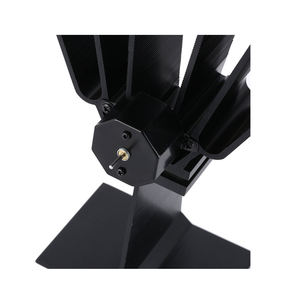 Sıcak satış yükseltilmiş 2 bıçak ısı powered ahşap kütük yanık odun sobası Fan - Product Image 3