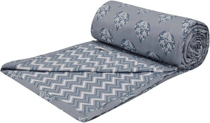 Couette Dohar en coton imprimé réversible légère pour l'hiver, motif floral cachemire, écologique et durable pour la maison et l'hôtel - Product Image 4