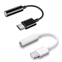 Adaptateur de casque numérique universel USB C vers 3.5mm AUX Câble jack de type C pour Android