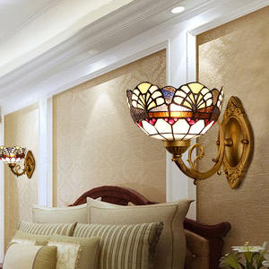 Ouhaoti American Country Style <b>Wall</b> <b>Lamps</b> for Bedrooms Bedside Tables Studies Hotels TV <b>Wall</b> Decorations Factory Direct Supply - Product Image 2