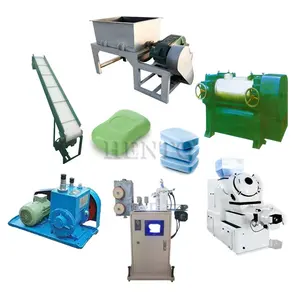 High Automation Soap Beater And Mixer Machine / Soap Extruder Machine / Solid Toilet Soap Production Line