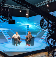 Pantallas LED Virtuales de Interior 4K, Motor Unreal, Escenario Inmersivo 3D VR, Paneles de Video LED a Todo Color, Pantalla LED para Juegos