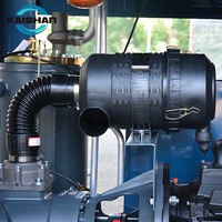 Compresor de aire de 15kw para uso industrial, compresor de aire con tornillo rotativo usado, accionado directamente, 20hp