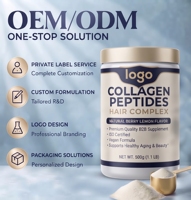 Collagène végétalien ISO, MOQ flexible, vente en gros directe, peptides de collagène de qualité supérieure, complexe capillaire en poudre, complément nutritionnel pour la beauté, la santé et le vieillissement