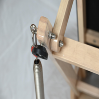 Chaise de Pilates pliable en bois d'érable pour entraînement de base, idéale pour la maison, la salle de sport et les studios de Pilates, pour des exercices corporels complets