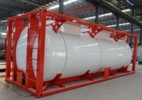 Conteneur de réservoir Iso cryogène 20 pieds réservoir Iso t75 conteneur de Transport usine