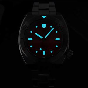Reloj de Buceo de Moda Drioshipping con Logotipo Personalizado, Mecánico Automático, Cristal de Zafiro, Superluminoso, Revestimiento AR, Reloj de Pulsera para Hombre - Product Image 6