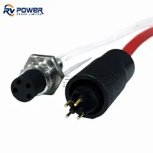 MCIL10M Pluggable Waterproof Power Cable Connectors Pigtail Electrical Subconn Connector for Underwater Camera
