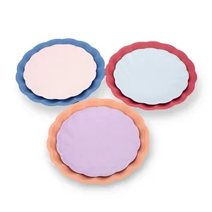 Popular Design Dessert Cheap Tray For Biscuit Disposable Paper Plate Factory Manufacture