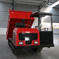 Grande promotion 5 tonnes Dumper Stand Derrière Mini Track Dumper Prix