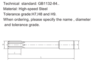 Alésoir à cône Morse 5.56 Rayonnage Siège de soupape universel Alésoir à tube métallique conique Alésoir à cône Morse - Product Image 2