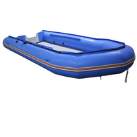 Bateau pneumatique de mer, ponton à plancher gonflable en drop stitch, Zodiacs 470 pour la pêche