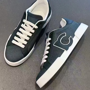 Chaussures décontractées en toile de haute qualité, tendance graffiti, chaussures de luxe pour hommes et femmes, baskets en cuir véritable - Product Image 4