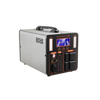 Station d'alimentation externe ultra-légère LiFePO4 à onde sinusoïdale pure 600W pour les secours d'urgence et les interventions en cas de catastrophe